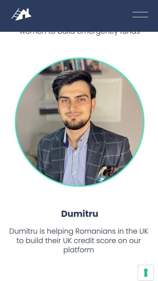 Dumitru-Mădălin Păuna, prezentat pe website-ul StepLadder
